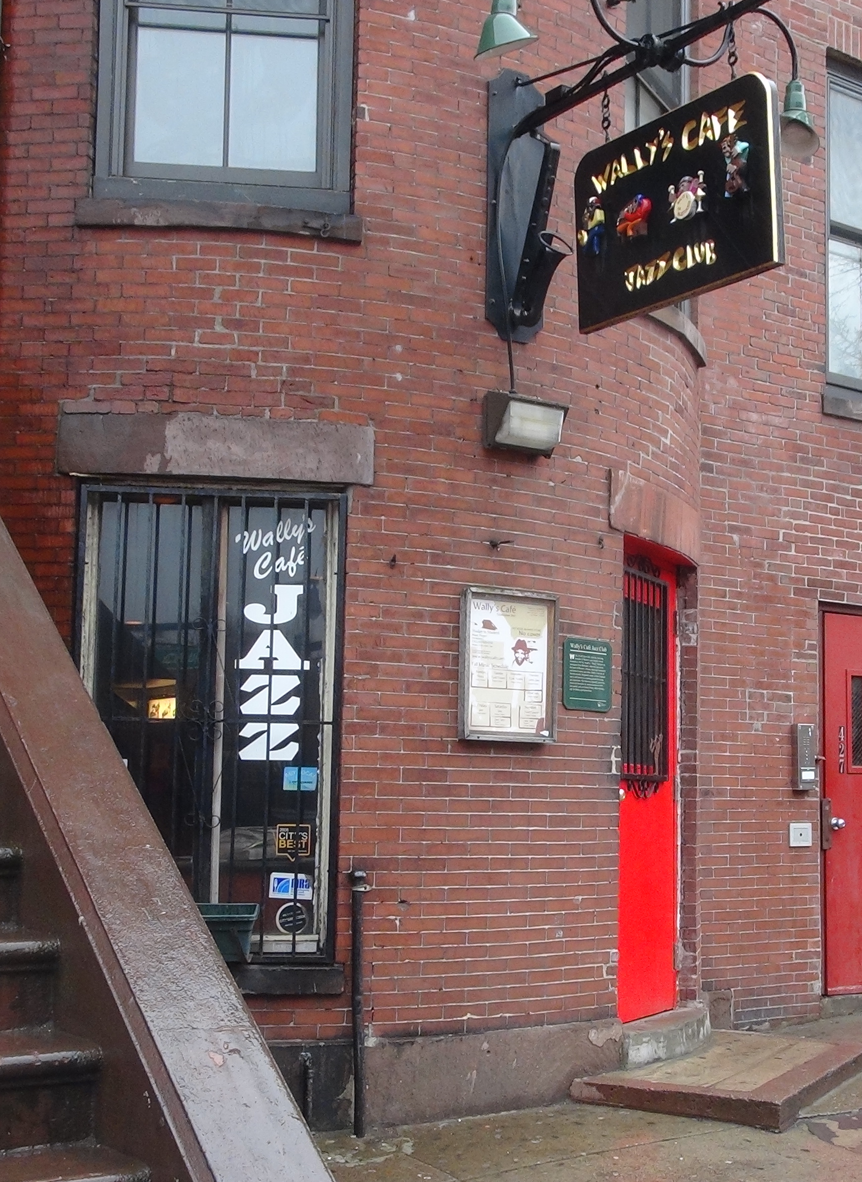 Wally's Café, 427 Massachusetts Ave.